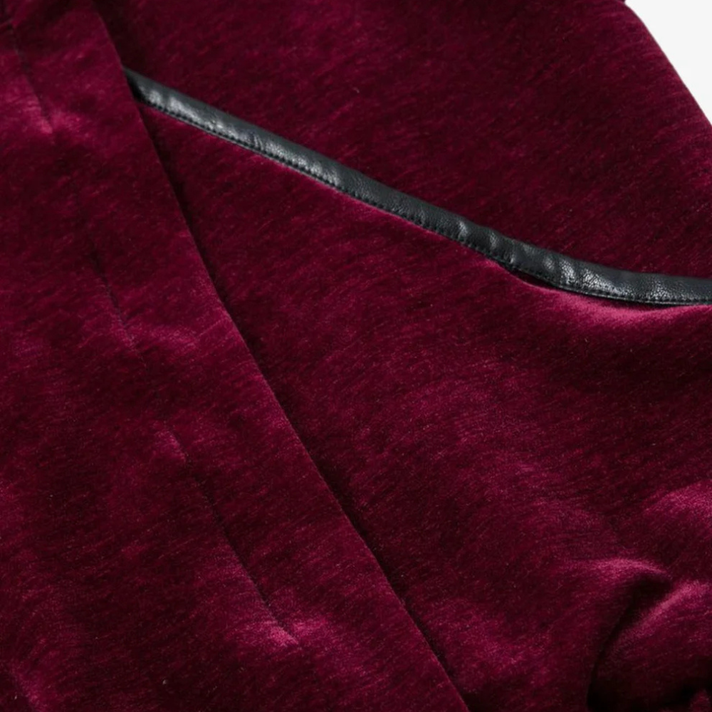 Retro Velvet Luxury Lapel Jacket