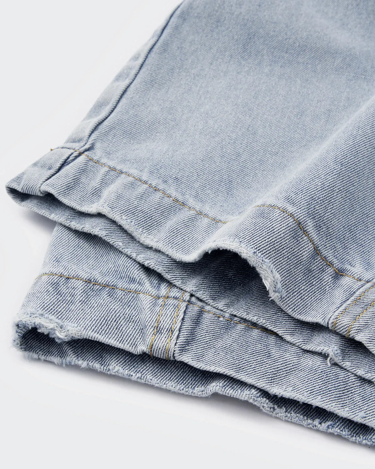 Washed Barrel Baggy Jeans