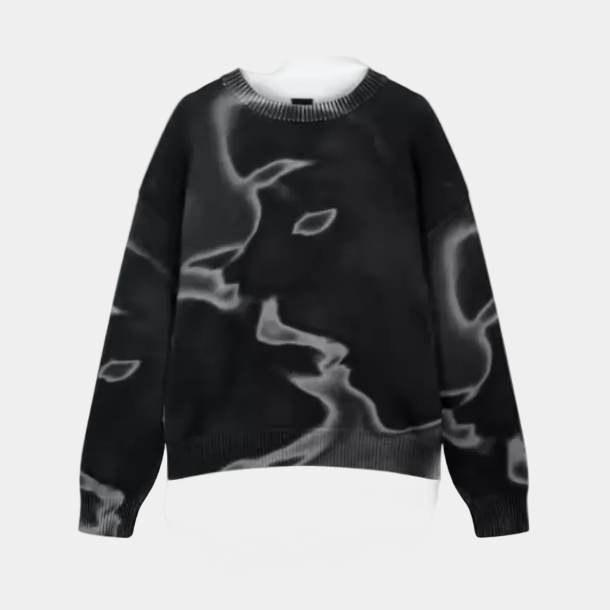 Vortex Graphic Sweatshirt - Black