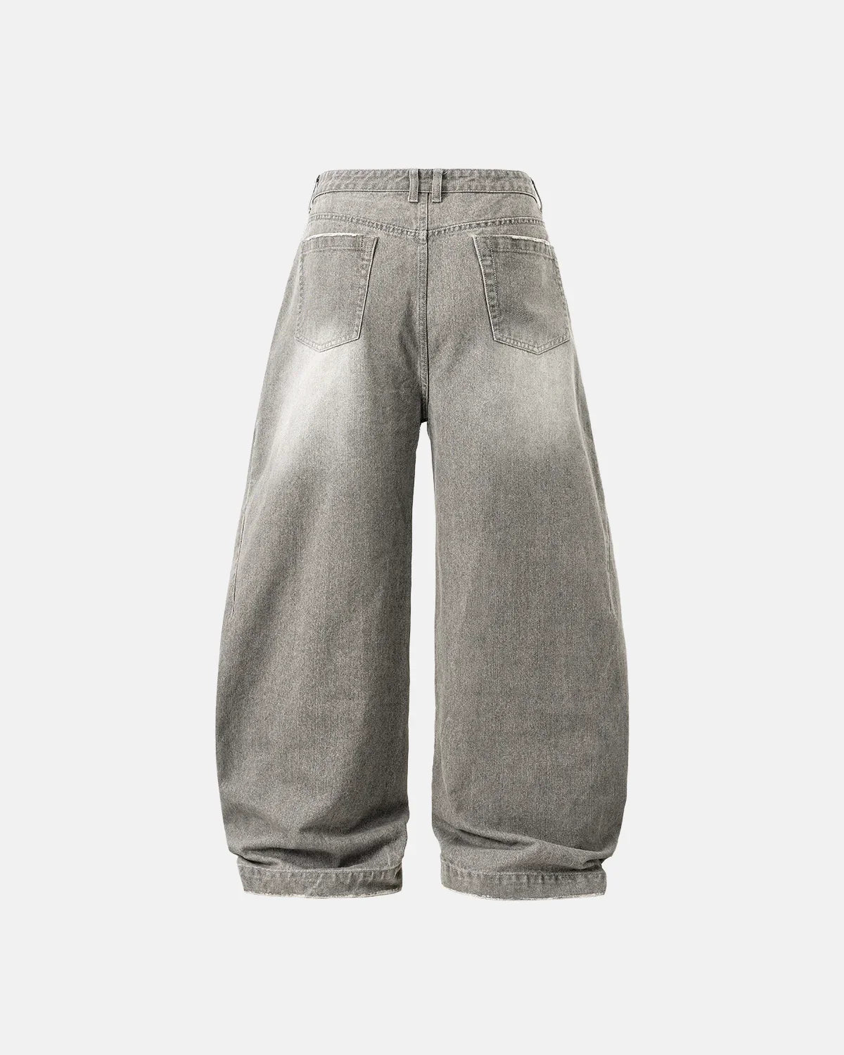 Washed Barrel Baggy Jeans