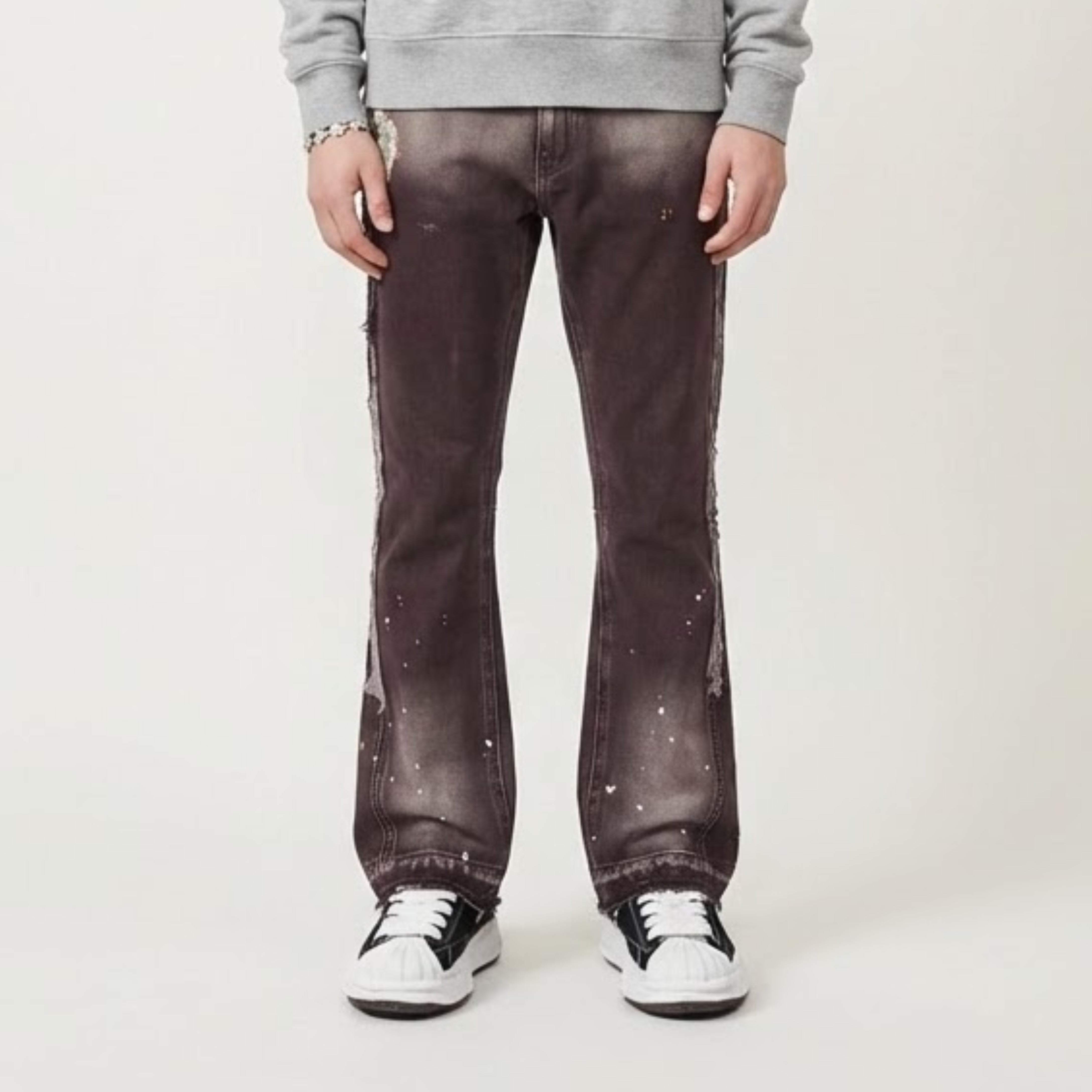 AOPATCHI — FLARED DENIM