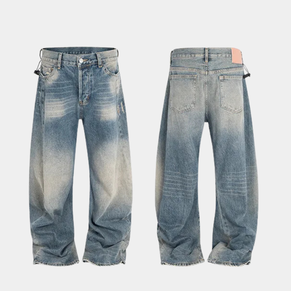 Distressed Baggy Jeans