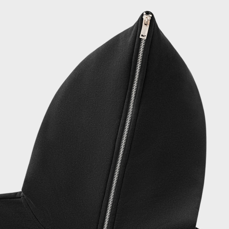 Black Graphic Full Zip